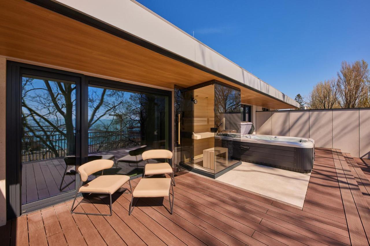 Lua Resort - Adults Only Balatonfüred Buitenkant foto The rooftop terrace